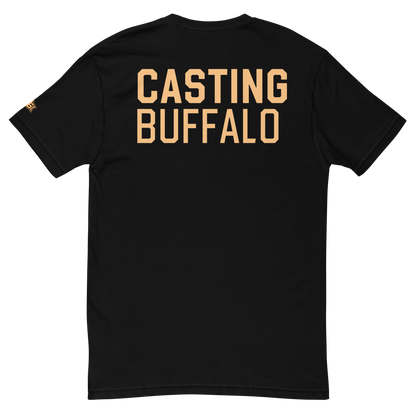 Casting Buffalo Unisex T-Shirt (two-sided print)