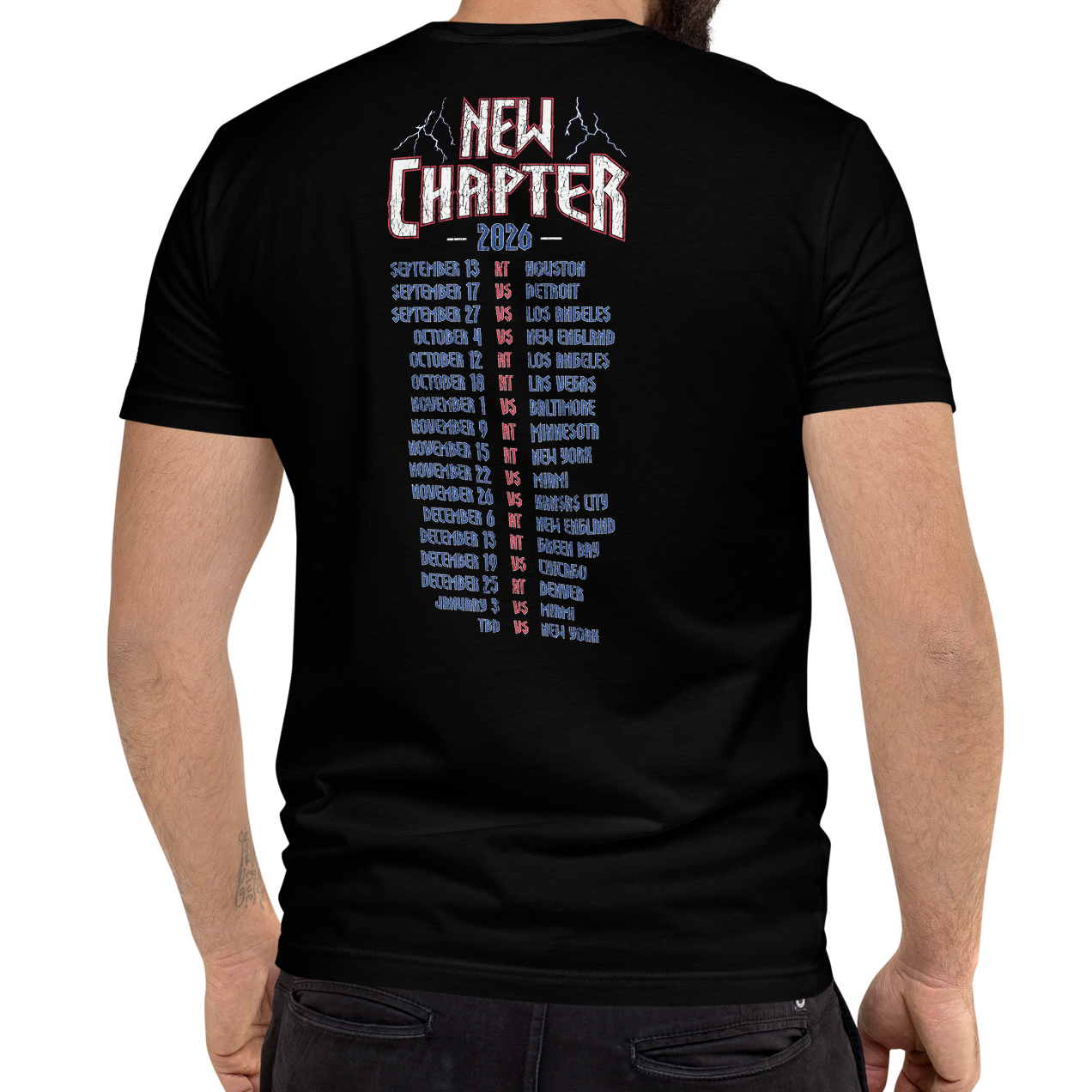 Back, Black (100% cotton)