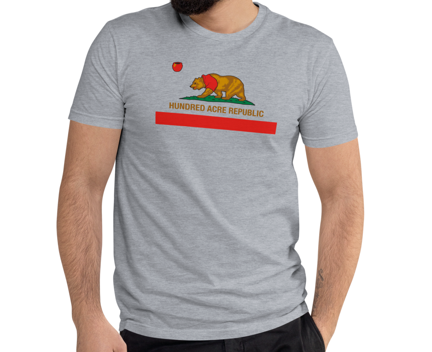 Heather Gray (90% cotton, 10% polyester)