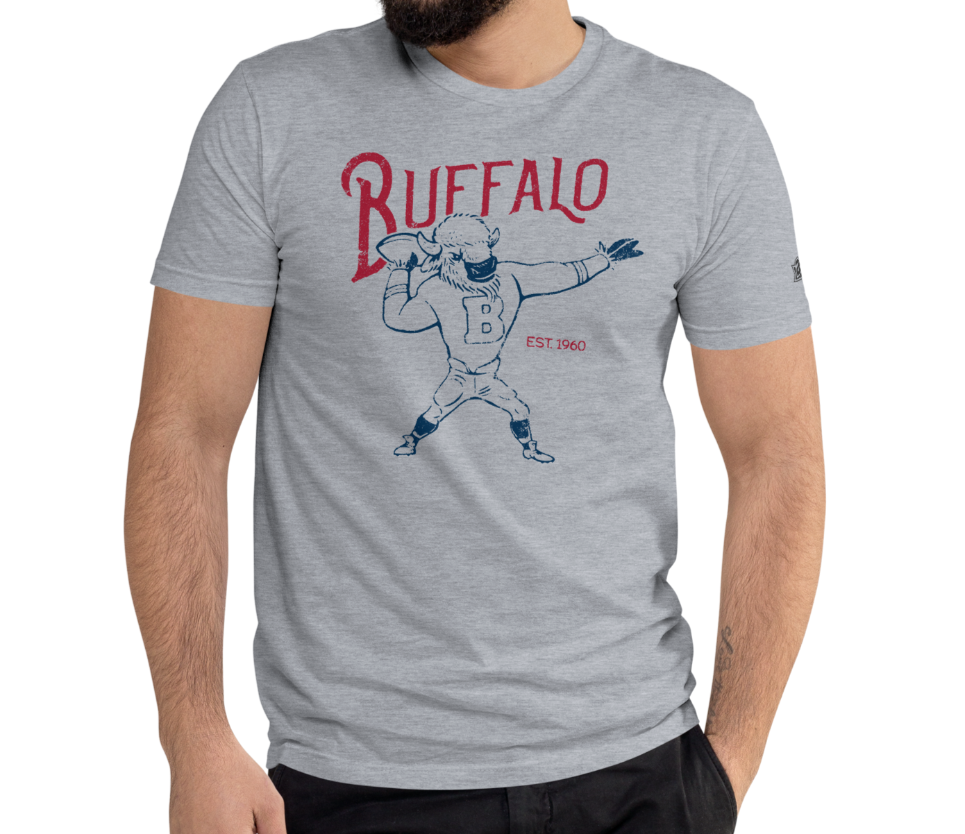 Heather Gray (90% cotton, 10% polyester)