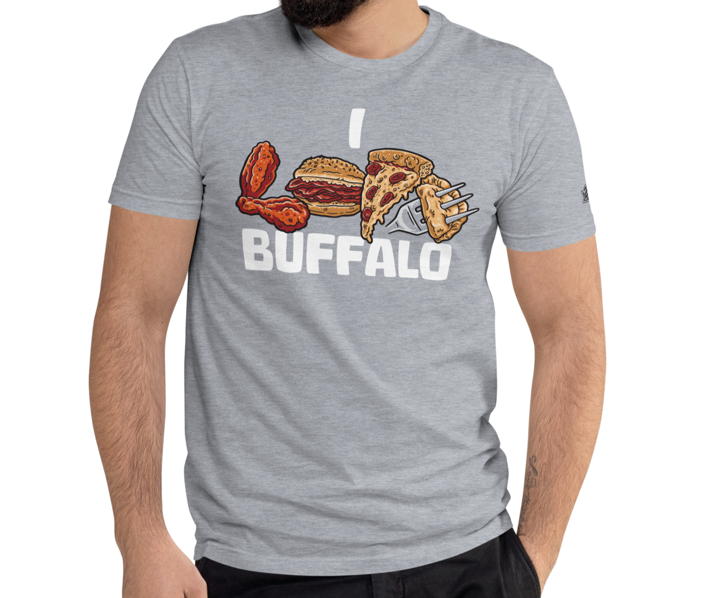 Heather Gray (90% cotton. 10% polyester)