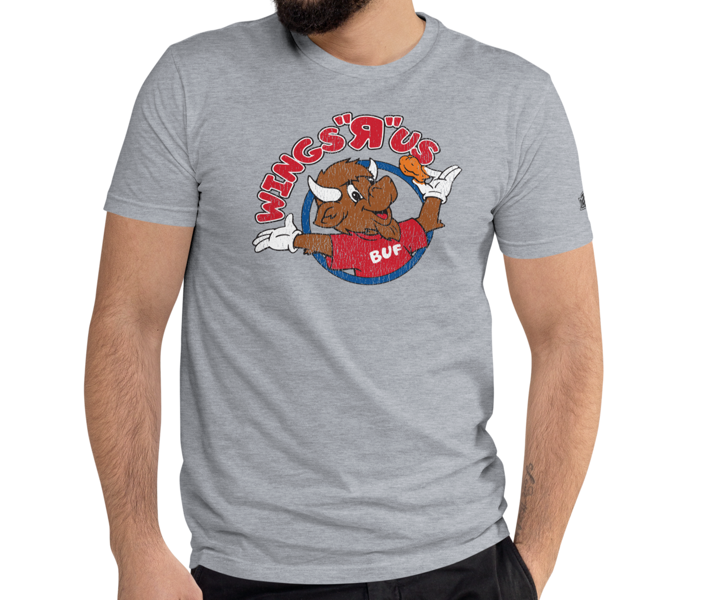 Heather Gray (90% cotton, 10% polyester)