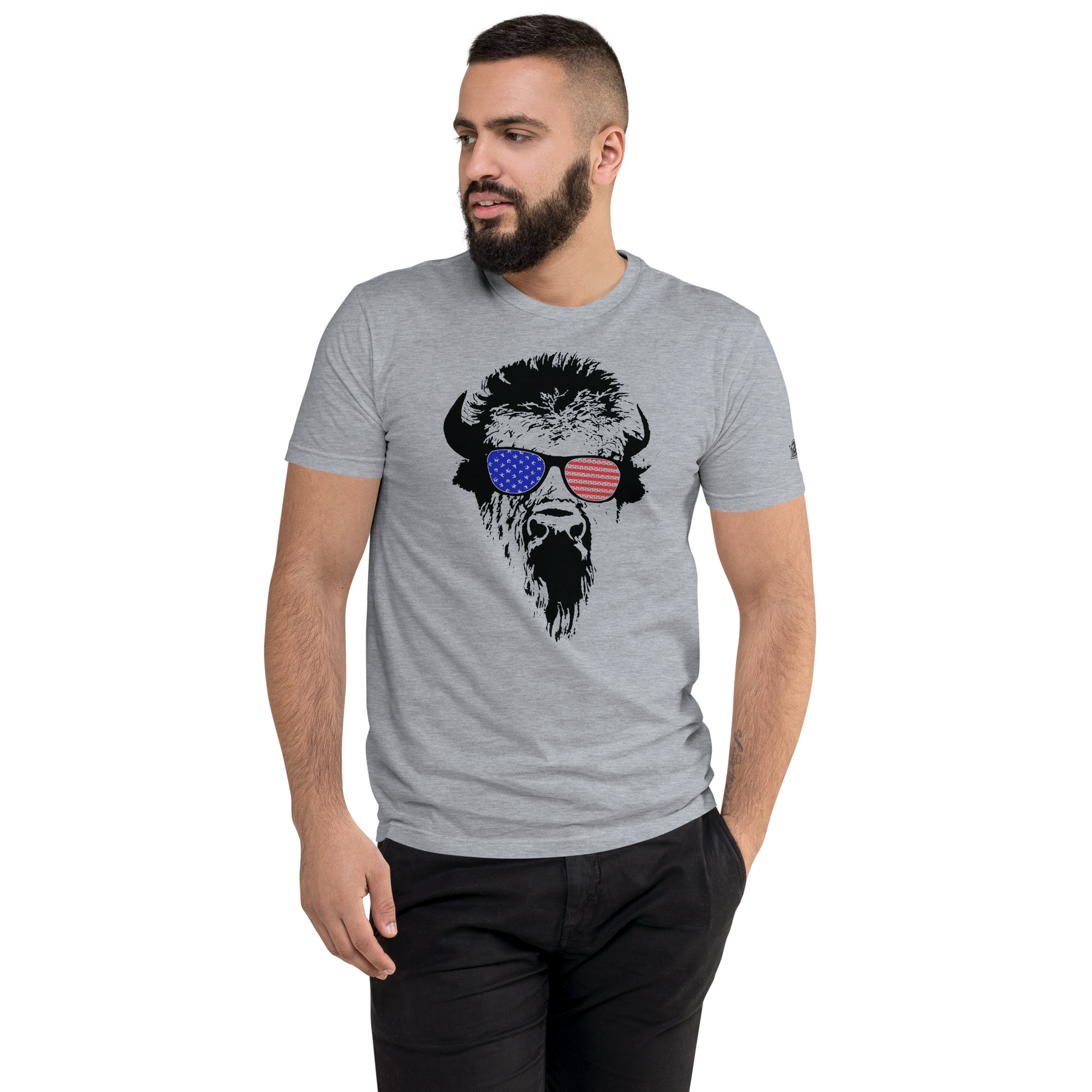 Heather Gray (90% cototn, 10% polyester)