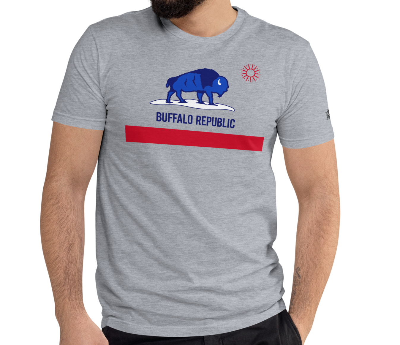 Heather Gray (90% cotton, 10% polyester)