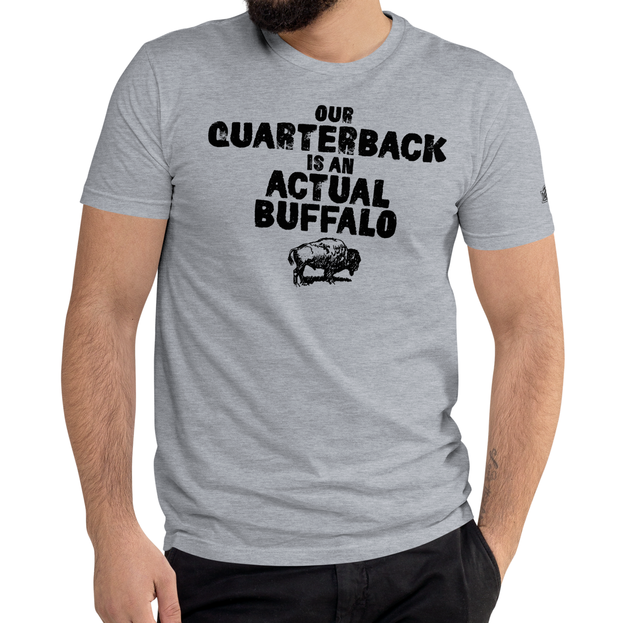 Heather Gray (90% cotton, 10% polyester)