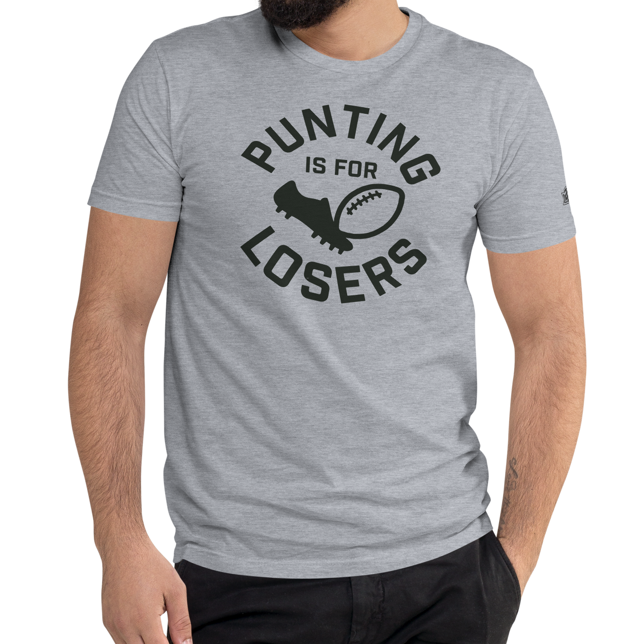 Heather Gray (90% cotton, 10% polyester)