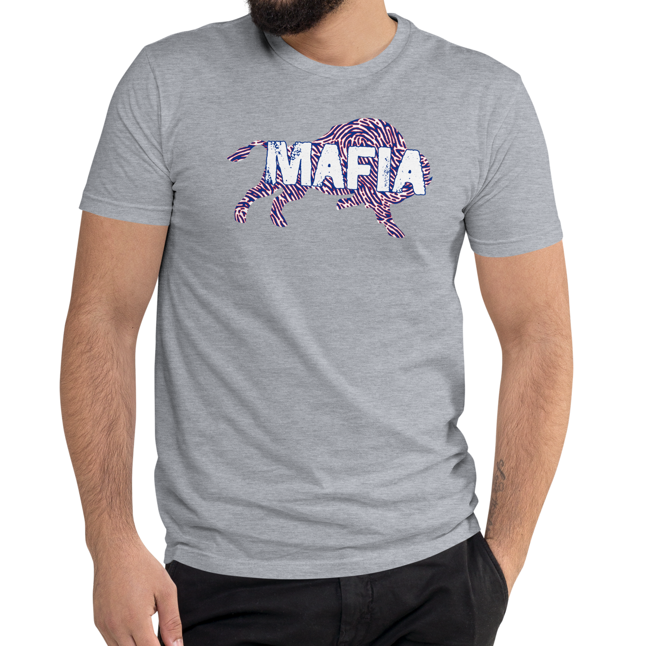 Heather Gray (90% cotton, 10% polyester)