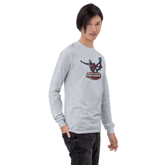 Unisex Longsleeve, Heather Gray (90% cotton, 10% polyester)