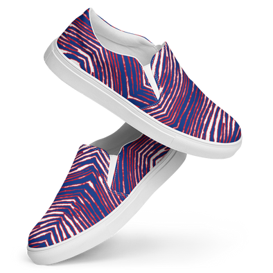 MAFIA Gear: Officially Licensed Zubaz Men's Slip-on Canvas Shoes