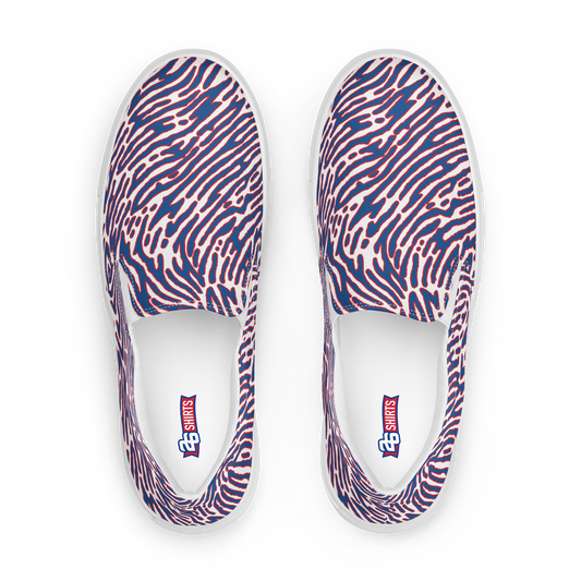 MAFIA Gear: "Mafia Prints" Men's Slip-on Canvas Shoes