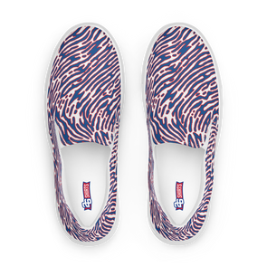 MAFIA Gear: "Mafia Prints" Men's Slip-on Canvas Shoes