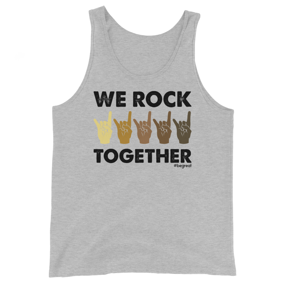 Official Nick Harrison "We Rock Together" Tank Top (Heather Gray)