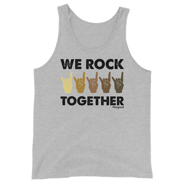 Official Nick Harrison "We Rock Together" Tank Top (Heather Gray)