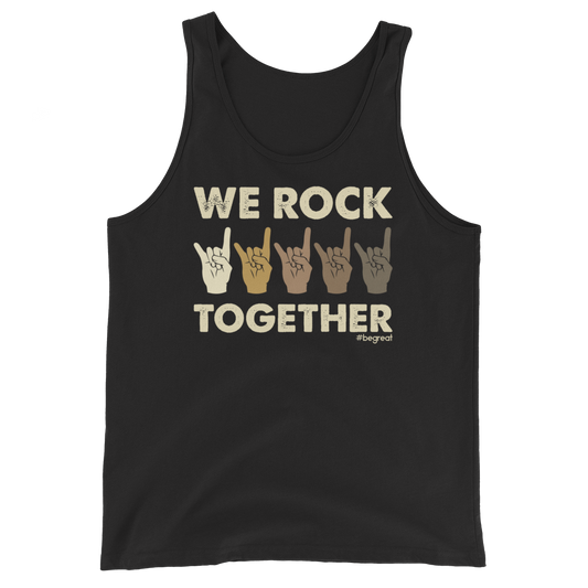 Official Nick Harrison "We Rock Together" Tank Top (Black)