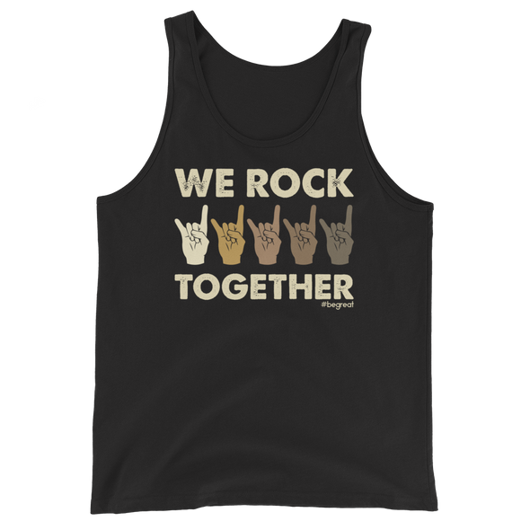 Official Nick Harrison "We Rock Together" Tank Top (Black)