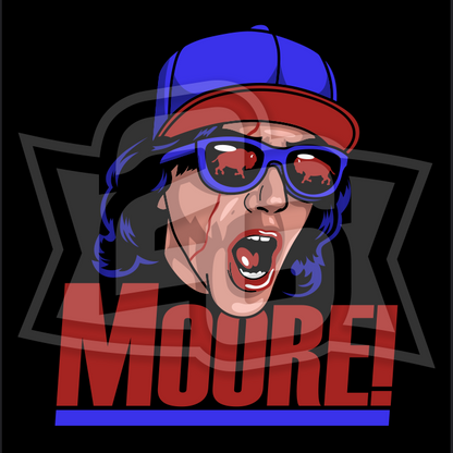 "Moore!" Premium Garment-Dyed Heavyweight T-Shirt