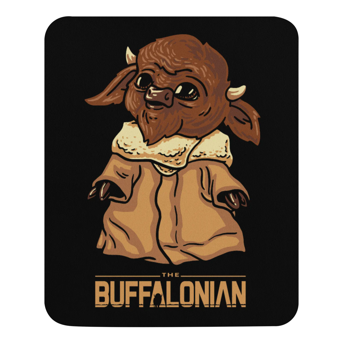 "The Buffalonian: Baby Buffaloda" Standard Mouse Pad