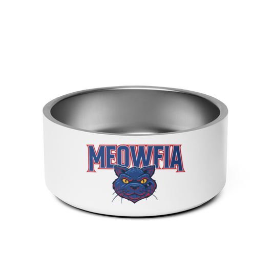 "Meowfia" Pet Bowl