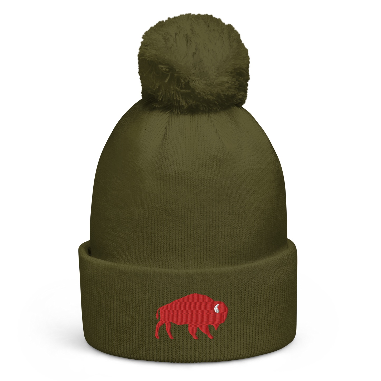 Winter 2023 Collection: Buffalo pom beanie