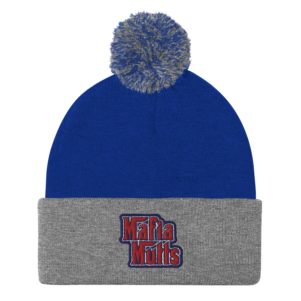 "Mafia Mutts" Pom Beanie