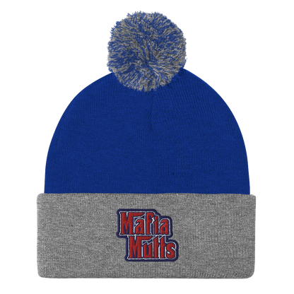 "Mafia Mutts" Pom Beanie