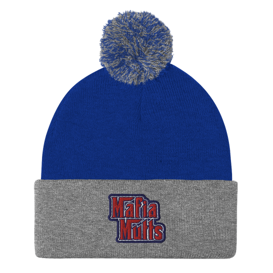 "Mafia Mutts" Pom Beanie