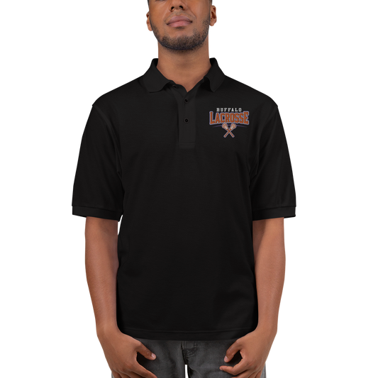 "Buffalo Lacrosse" Premium Polo