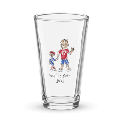 Limited Availability: "World's Best Dad" Pint Glass
