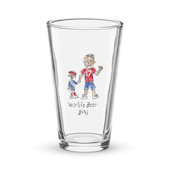 Limited Availability: "World's Best Dad" Pint Glass