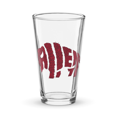 Exclusive Drinkware: "Allen is Buffalo" 16 oz. Pint Glass