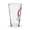 Vol 14, Shirt 9: "Strong to the Finish" Shaker pint glass