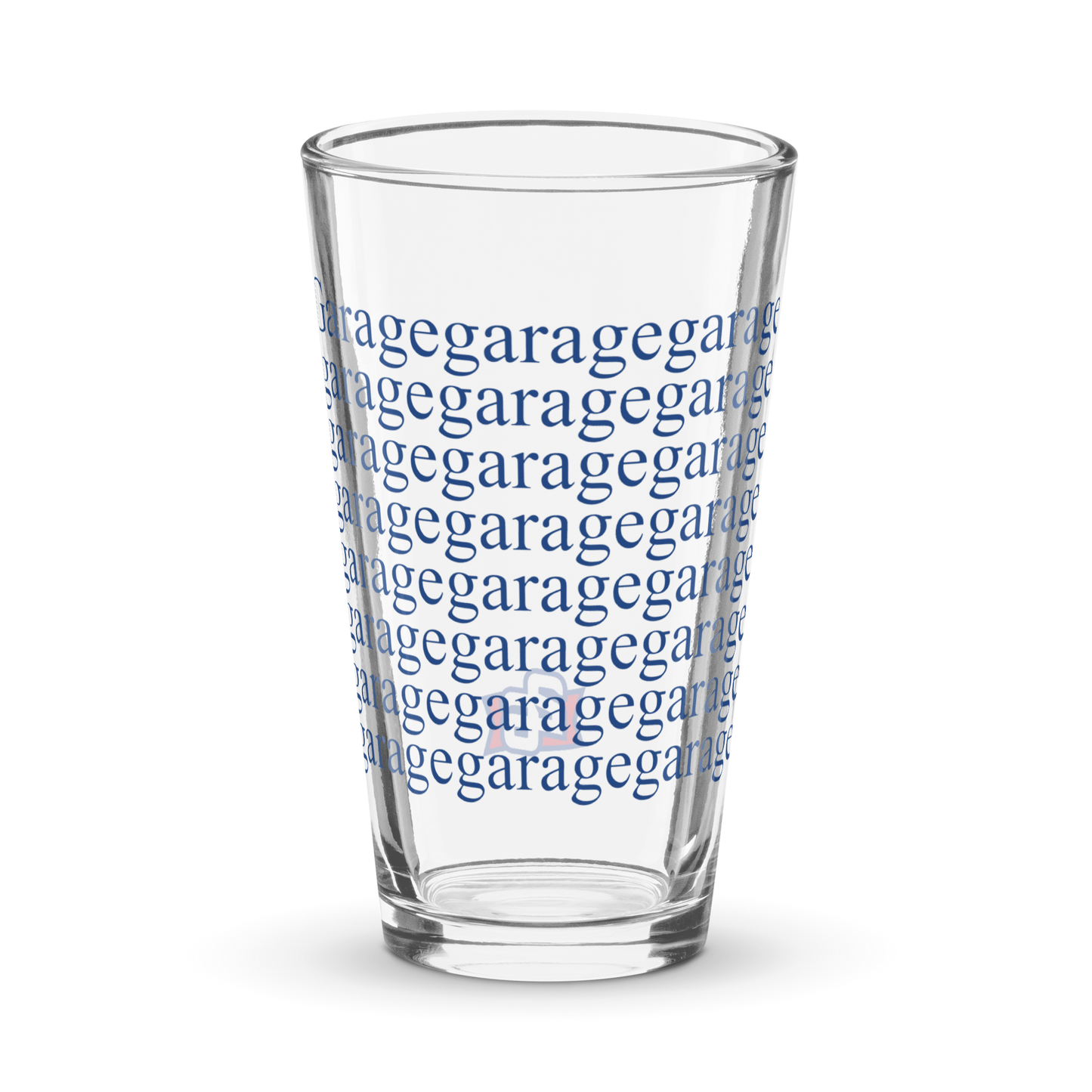 26 Shirts x Bulldog: "Garage" 16 oz. Pint Glass