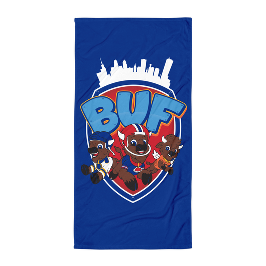 Summer 2024 Collection: "BUF Patrol" Beach Towel