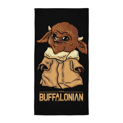 Summer 2024 Collection: "The Buffalonian: Baby Buffaloda" Beach Towel