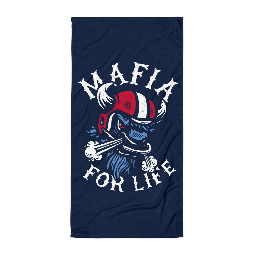 Summer 2024 Collection: "Mafia For Life" Beach Towel