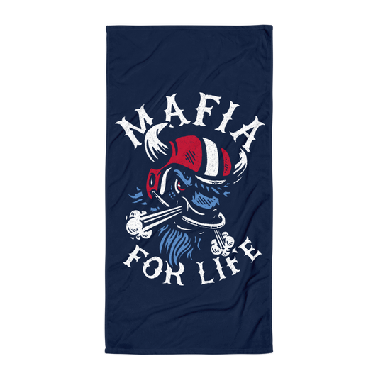 Summer 2024 Collection: "Mafia For Life" Beach Towel