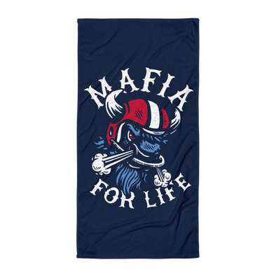 Summer 2024 Collection: "Mafia For Life" Beach Towel