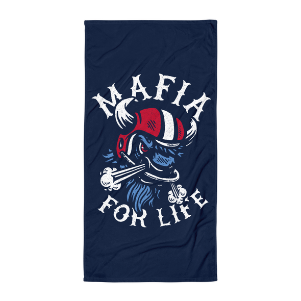 Summer 2024 Collection: "Mafia For Life" Beach Towel