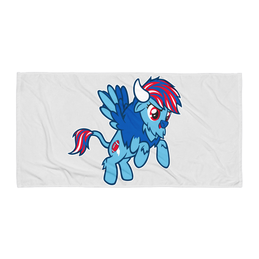 Summer 2024 Collection: "My Little Buffalo" Beach Towel