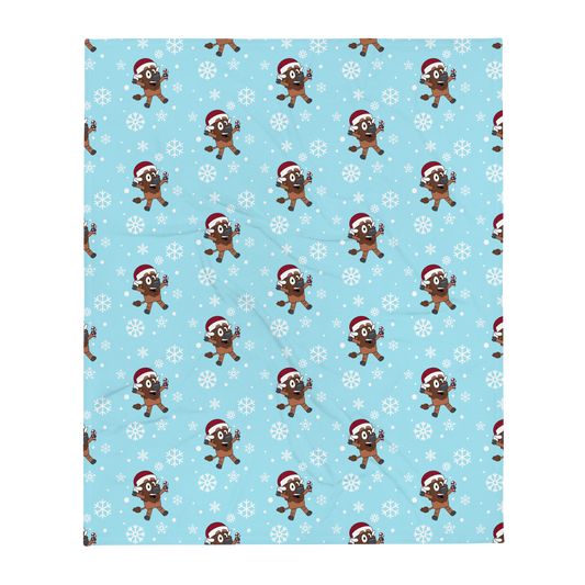 "Buffaloey Holiday Edition" Throw Blanket