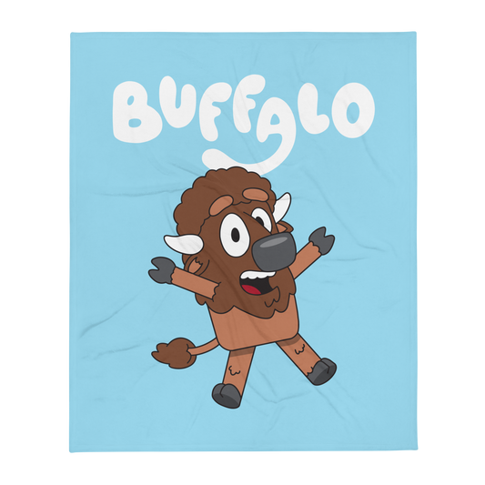 "Buffaloey" Throw Blanket