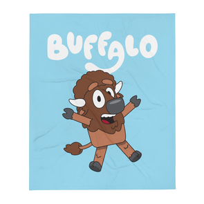 Merry Days of Mafia 2023: "Buffaloey" Throw Blanket