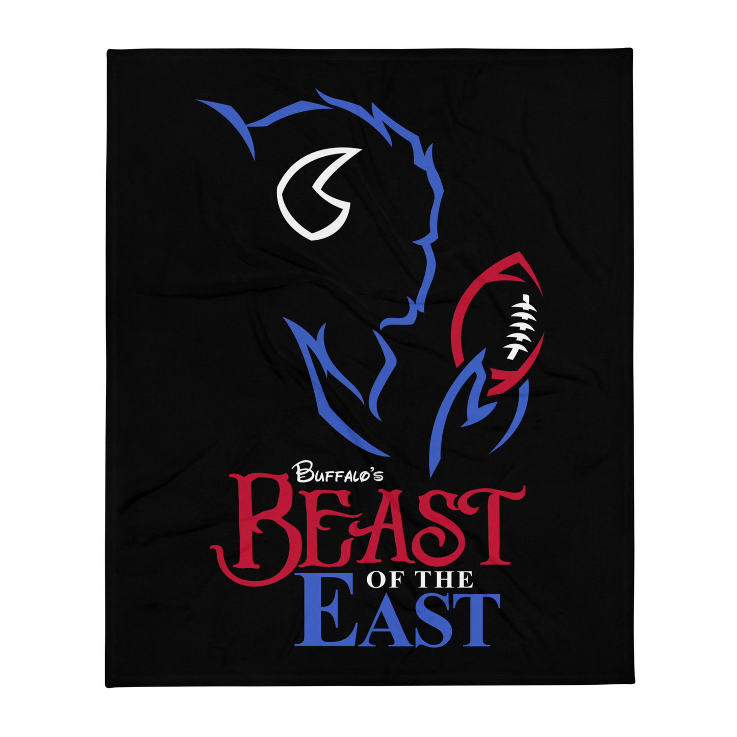 "Beast of the East" 50x60 Throw Blanket