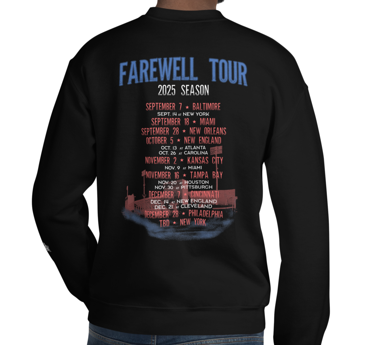 Black (50% cotton, 50% polyester)