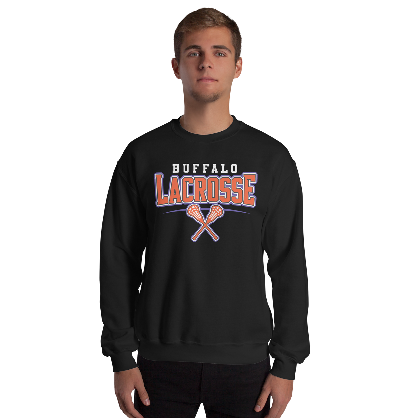 "Buffalo Lacrosse" Crewneck Sweatshirt