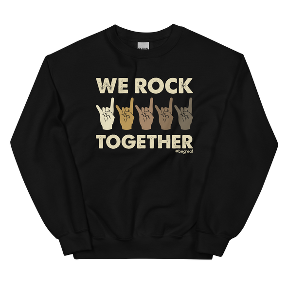 Official Nick Harrison "We Rock Together" Sweatshirt (Black)