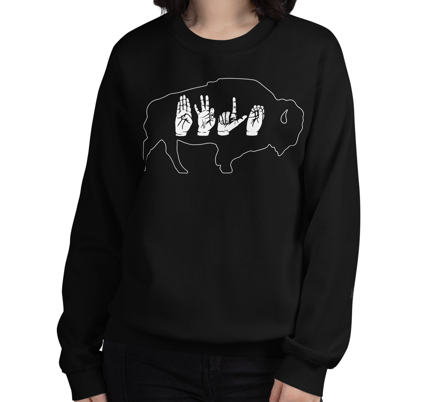 Black (50% cotton, 50% polyester)