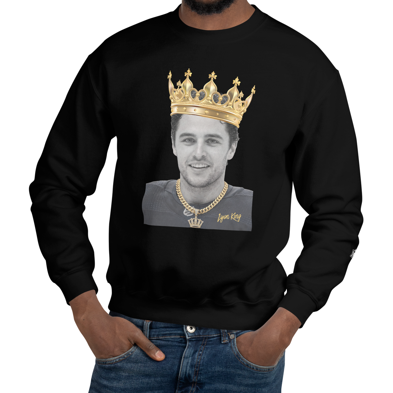 Black (50% cotton, 50% polyester)