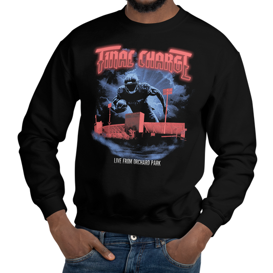 Front, Black (50% cotton, 50% polyester)