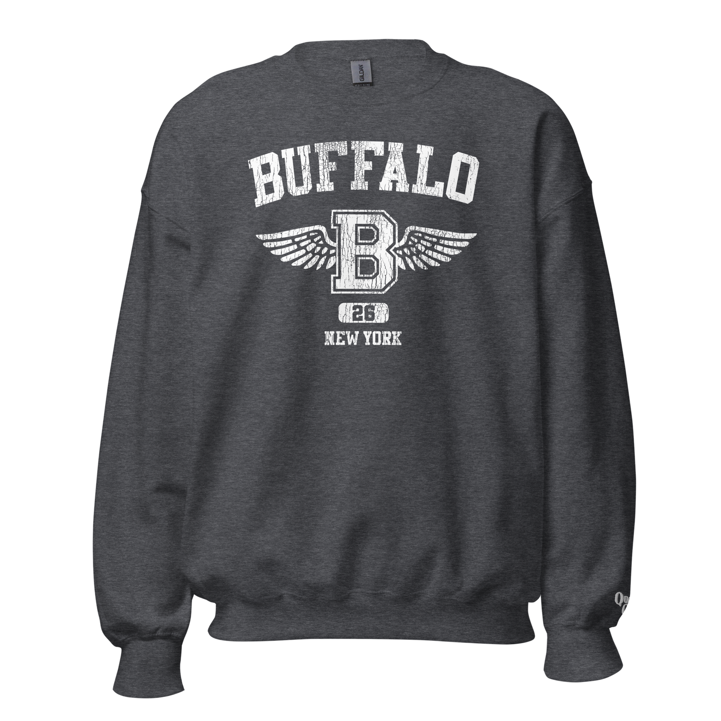 QUEEN'S CITY "Buffalo Angel" Crewneck Sweatshirt